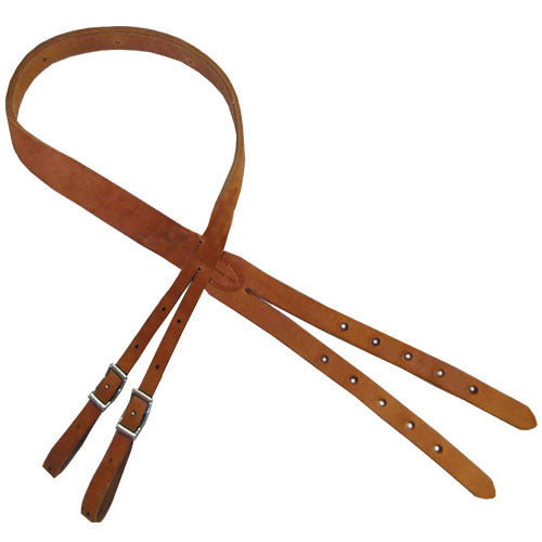 Leather Crupper Strap: Double Attachment