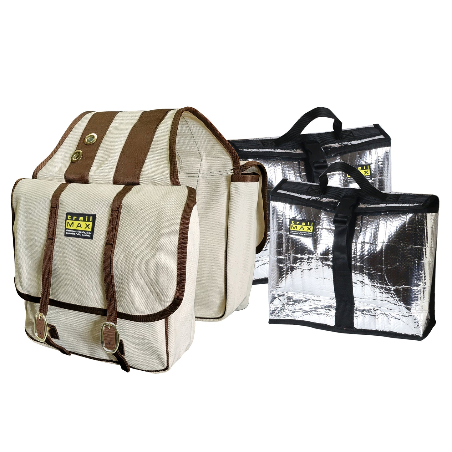 Canvas Saddlebags