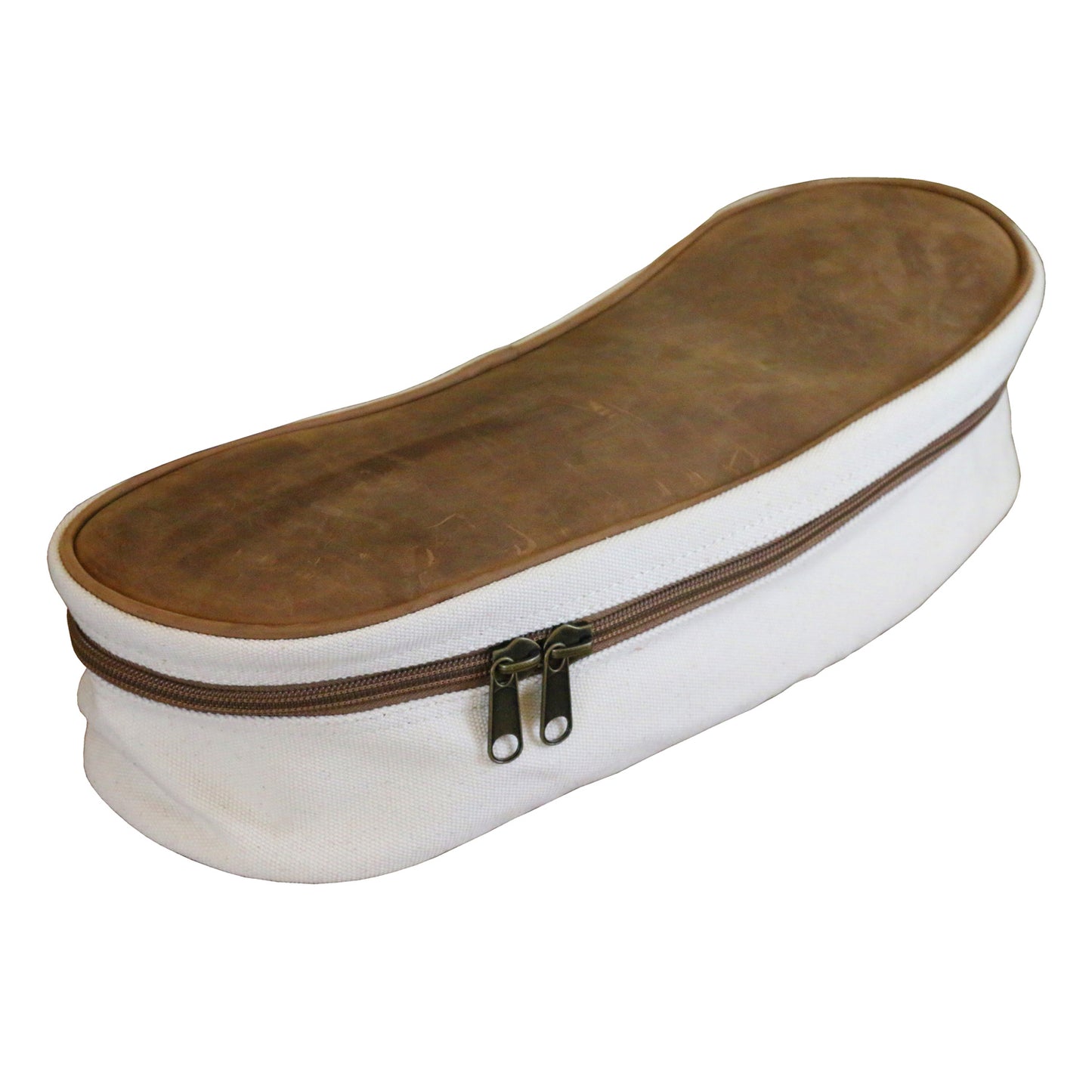 TrailMax Canvas & Leather Cantle Bag