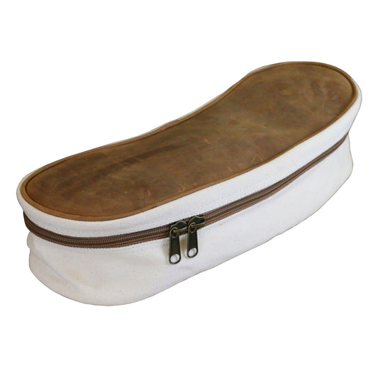 TrailMax Canvas & Leather Cantle Bag