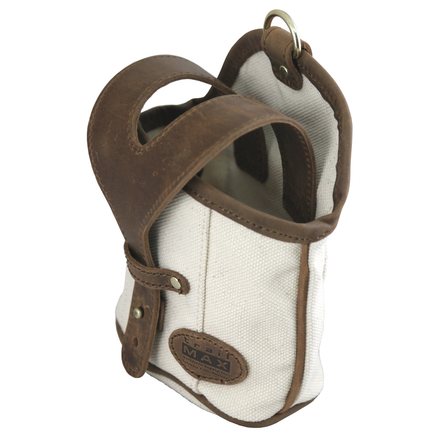 TrailMax Canvas & Leather Canteen Carrier
