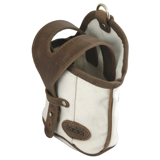TrailMax Canvas & Leather Canteen Carrier