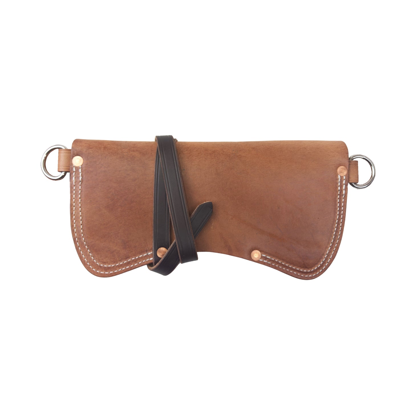 Leather Axe Sheath: Medium Double Bit