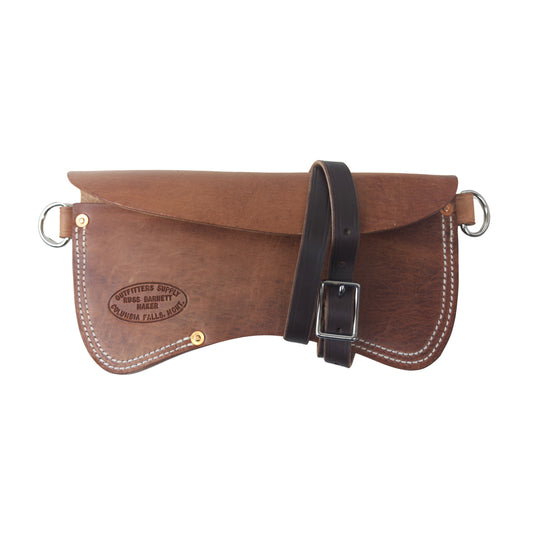 Leather Axe Sheath: Medium Double Bit