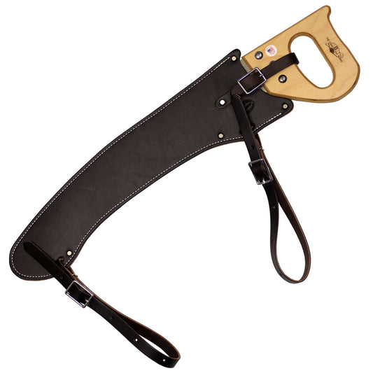 Fanno Curved Trail Pack Saw with Leather Scabbard