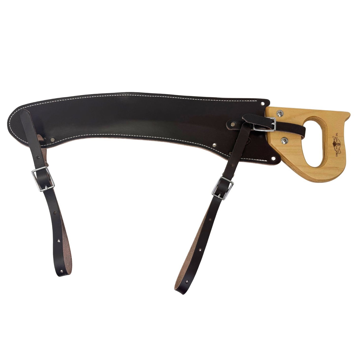 #20 Fanno Curved Trail Pack Saw with Leather Scabbard