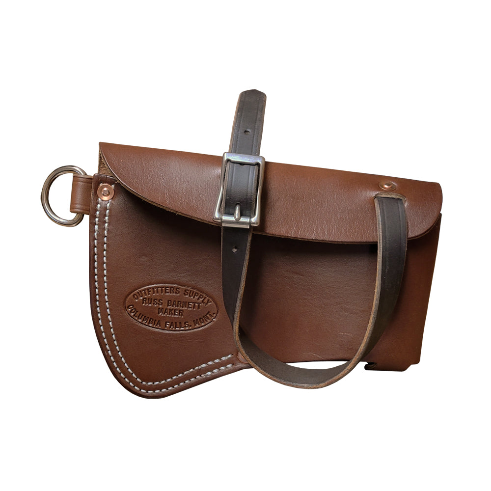 Single Bit Axe Sheath, English Bridle Leather