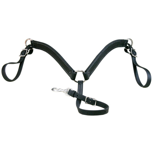 Contoured Beta Biothane Breastcollar (Multiple Colors)
