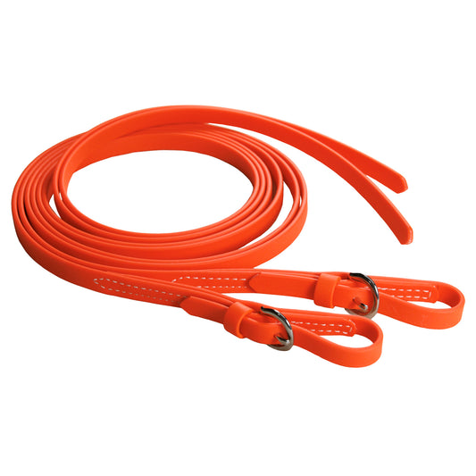 Beta Biothane Nylon Buckle Rein, 5/8" X 8' (Multiple Colors)