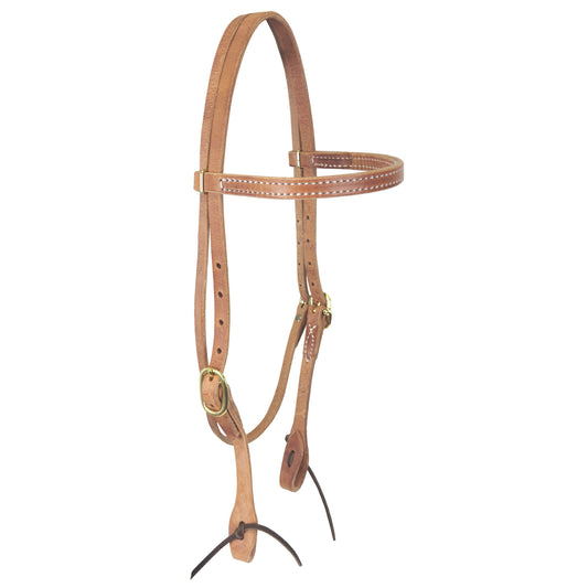 Mule Headstall, Hermann Oak Harness Leather
