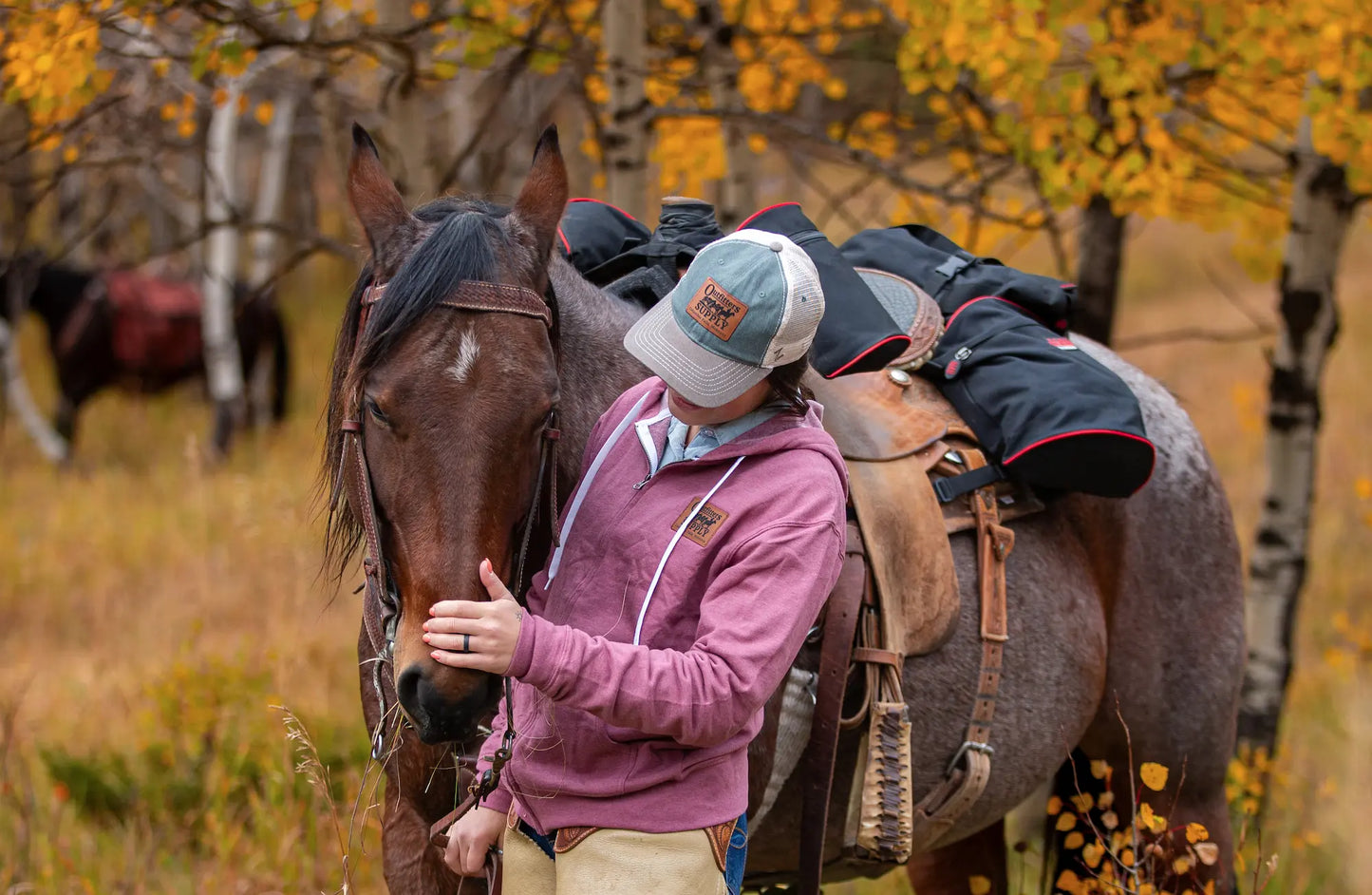 Outfitters Supply Logo Zip Hoodie